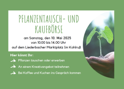 Pflanzentausch- und Kaufbörse 2025