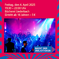 Silent Disco anlässlich der ersten bundesweiten Nacht der Bibliotheken